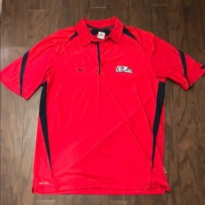 Nike Ole Miss Dri Fit Polo